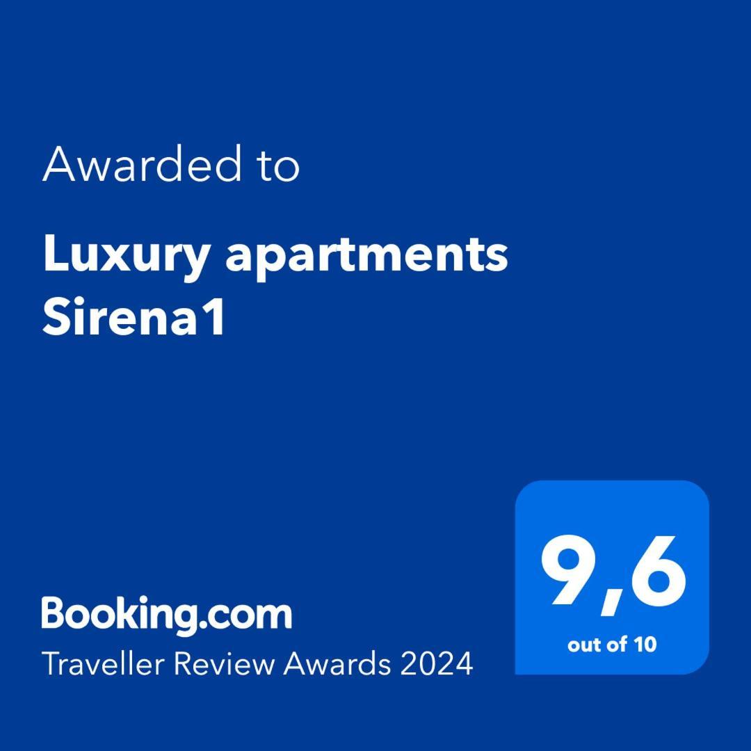 Luxury Apartment Sirena سبليت المظهر الخارجي الصورة